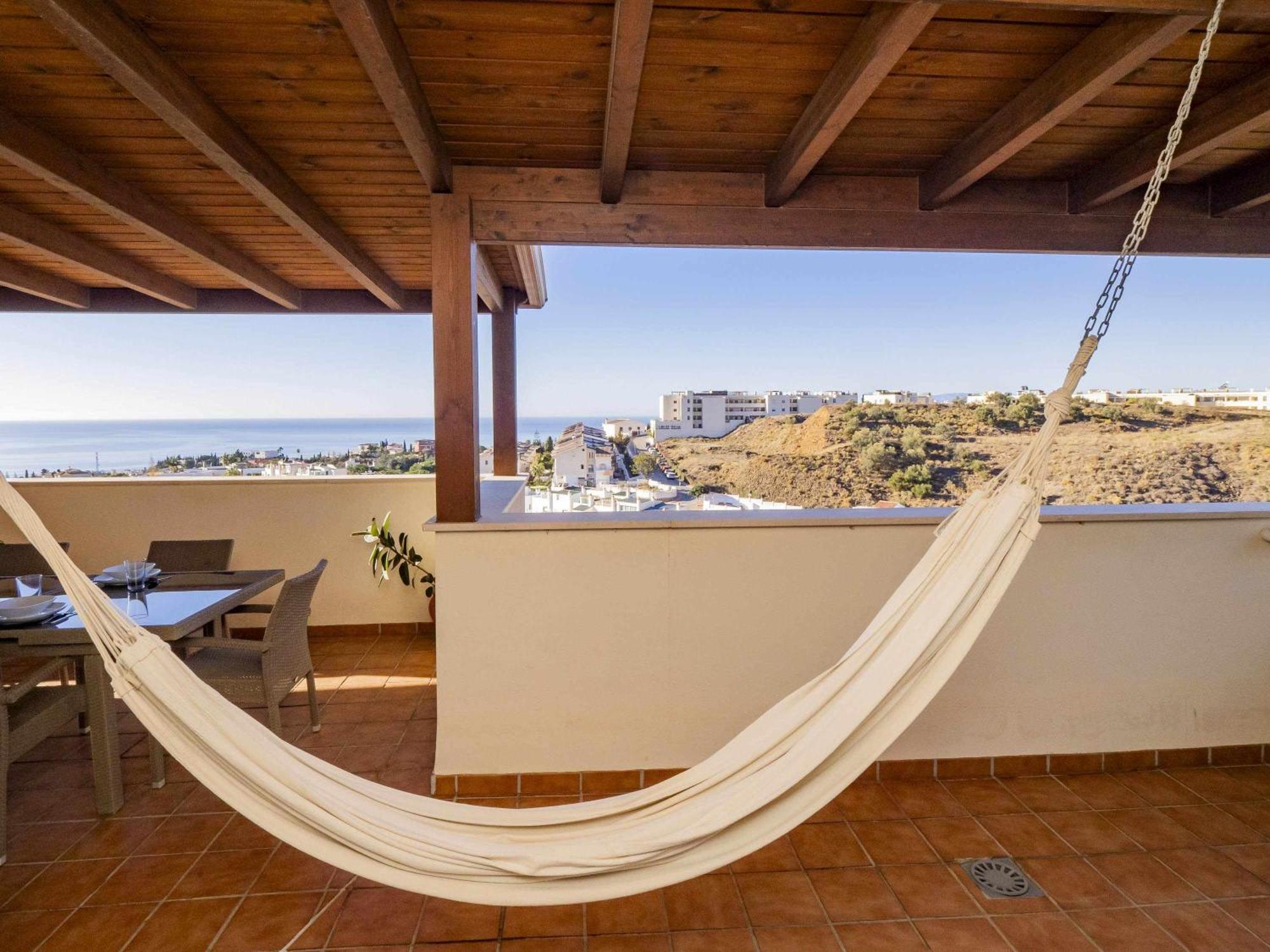 Atico Con Vistas Al Mar Piscina Y Parking Apartment Malaga Ngoại thất bức ảnh